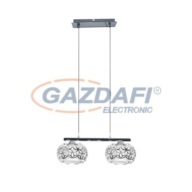 ELMARK 956762 "Magic" csillár, 2xE27, 560/150, króm, A++-E