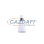   ELMARK 956841 "Dell" csillár, 1XE27, d=130mm, fehér, A++-E