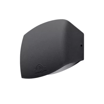   ELMARK 95ABRAM150/BL ABRAM 150 LED FALI LÁMPA 3.5W CCT  IP55 FEKETE