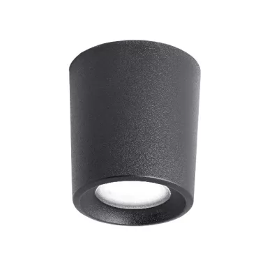 ELMARK 95LIVIA90/BL LIVIA 90 LED MENNYEZETI LÁMPA 6W CCT IP55 FEKETE