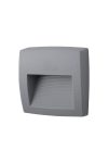 ELMARK 95LORENZA150/GR LORENZA 150 LED kültéri fali lámpa 4W 4000K IP55 szürke 400lm 100-240V