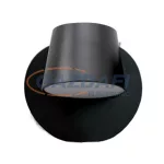   ELMARK 95MALIA12LED/BL MALIA LED fali lámpa 12W 4200K fekete 660lm IP20 230V