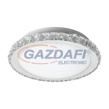 ELMARK 95SELENA18LED SELENA LED mennyezeti lámpa 18W távirányítóval króm 1170lm IP40 230V