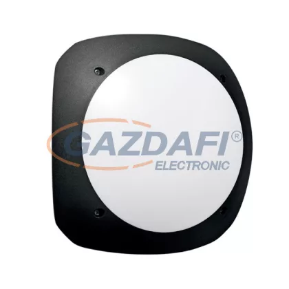   ELMARK 95STUCCHI/BL STUCCI fali lámpa háttérvilágítással, E27 IP66 fekete