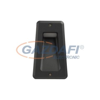 ELMARK 9621LEDW "GRF9621" Kültéri süllyesztett lámpa, LED, 3W, 230V, 4000K, 240lm, sötétszürke, 148x58x89mm, IP54, A++-A, 30000h