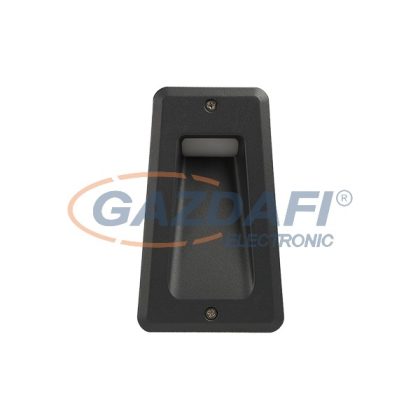   ELMARK 9621LEDW "GRF9621" Kültéri süllyesztett lámpa, LED, 3W, 230V, 4000K, 240lm, sötétszürke, 148x58x89mm, IP54, A++-A, 30000h