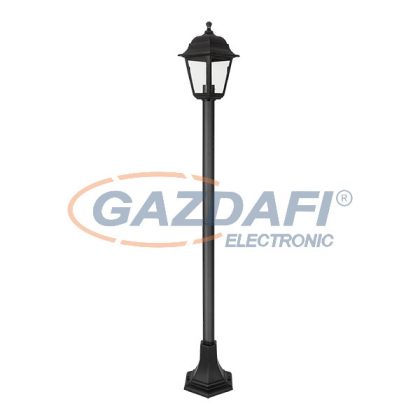 ELMARK 96511F/BL PAUL kültéri állólámpa 1XE27 fekete H1231 IP44 Hossz:190/Ma:1231/Szé:190