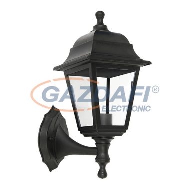 ELMARK 96514WU/BL KEVIN kültéri falikar "fel" 1XE27 fekete IP44 Hossz:197/Ma:350/Szé:150