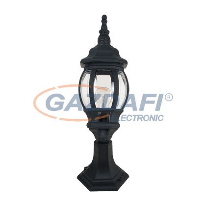 ELMARK 96515MF/BL JAMES kültéri állólámpa 1XE27 fekete H529 IP44 Hossz:165/Ma:529/Szé:165