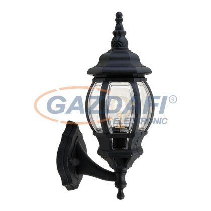   ELMARK 96515WU/BL JAMES kültéri falikar "fel" 1XE27 fekete IP44 Hossz:165/Ma:466/Szé:232.5