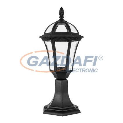   ELMARK 96516MF/BL STEVEN kültéri állólámpa 1XE27 fekete H529 IP44 Hossz:176/Ma:476/Szé:176