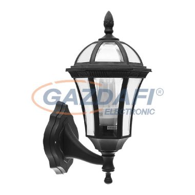 ELMARK 96516WU/BL STEVEN kültéri falikar "fel" 1XE27 fekete IP44 Hossz:176/Ma: 411/Szé: 23