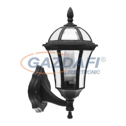   ELMARK 96516WU/BL STEVEN kültéri falikar "fel" 1XE27 fekete IP44 Hossz:176/Ma: 411/Szé: 238