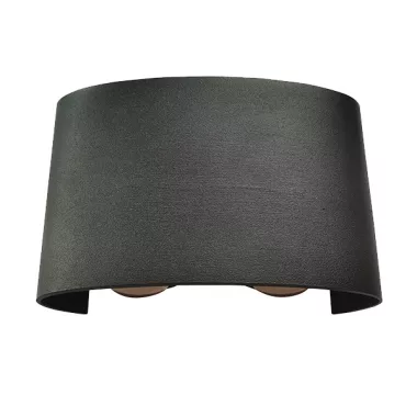 ELMARK 969LEDW0440/BL LED FALI LÁMPA 4X1W 4000K IP54 FEKETE