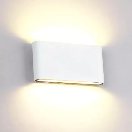 ELMARK 969LEDW12/WH 969 LED FALI LÁMPA KEREKED 2X6W 4000K IP65 FEHÉR