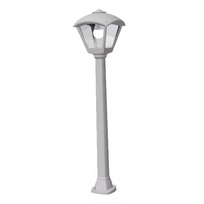   ELMARK 96DARIO250M/GR DARIO 250 LED KERTI BEÉPÍTETT VILÁGÍTÁS 8.5W CCT IP55 SZÜRKE