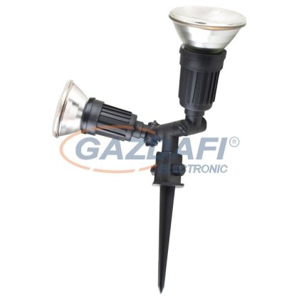   ELMARK 96GF102PAR "GF101" Leszúrható kerti lámpa, 2xE27, 80W, fekete, IP44, A++-E