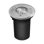   ELMARK 96GRF105 GRF105 TALAJLÁMPA 1XGU5.3 12V IP65 SZATÉN NIKKEL