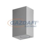 ELMARK 96GRF321/GR GRF321 homlokzat világító 2XGU10 IP54 szürke Hossz:70/Ma:160/Szé:92