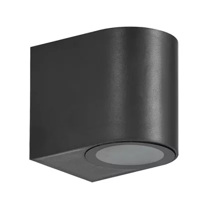 ELMARK 96GRF326/BL GRF326 FACADE FIXTURE 1XGU10 IP54 BLACK