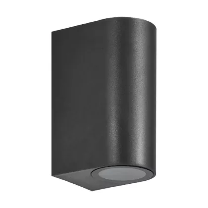 ELMARK 96GRF327/BL GRF327 FACADE FIXTURE 2XGU10 IP54 BLACK