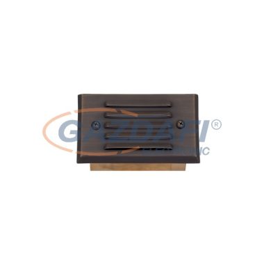 ELMARK 96GRF64A/AB "GRF" Kültéri falon kívüli lámpatest, 1xG4, antik bronz, 76x222x64mm, IP54, A++-E