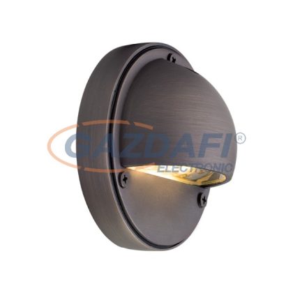   ELMARK 96GRF98B/AB "GRF" Homlokzatvilágító lámpatest, 1xG4, 12V, antik bronz, 98x41mm, IP65, réz, A++-E