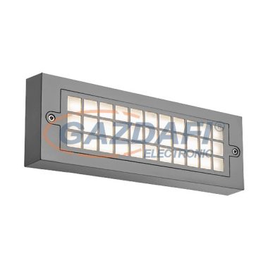 ELMARK 96GRFLED300/6GR GRF300 LED HOMLOKZAT VILÁGÍTÓ 6W 4000K IP65 SZÜRKE 330lm Hossz:255/Ma:90/Szé:42