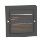 ELMARK 96GRFLED304/6BL GRF304 LED HOMLOKZAT VILÁGÍTÓ 6W 4000K IP65 FEKETE 100LM HOSSZ:135/