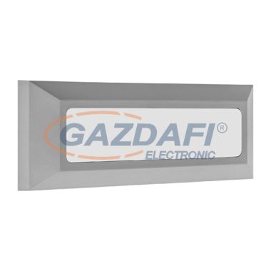 ELMARK 96GRFLED308/4GR GRF308 LED HOMLOKZAT VILÁGÍTÓ 4W 4000K IP65 SZÜRKE 280LM HOSSZ:230/MA:80/SZÉ:27