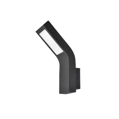 ELMARK 96LEDW206 LED KÜLTÉRI FALIKAR, SMD, 10W, 230V, 800lm, 4000K, GRAFIT, 164x80x263mm, IP54, A++-A, 30000h