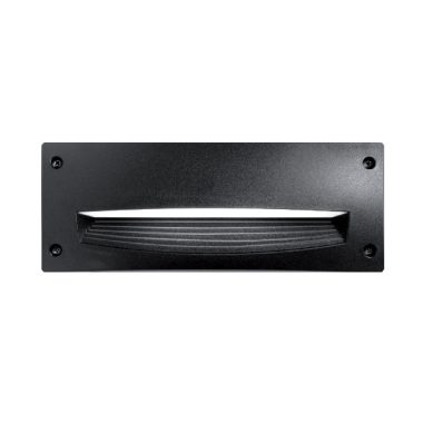 ELMARK 96LETI300HS/BL LETI 300HS RECESSED WALL LAMP 1XE27 IP66 BLACK
