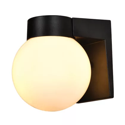 ELMARK 96SEAN1W/BL SEAN GARDEN WALL LAMP BLACK, IP54