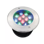   ELMARK 96UW12RGB LED UNDERWATER LIGHT 12W RGB, IP68 WITH REMOTE