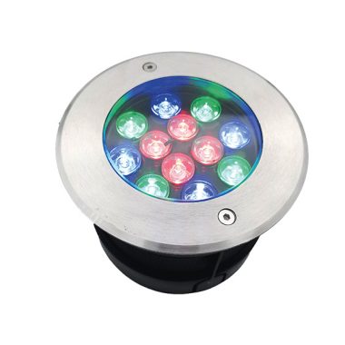 ELMARK 96UW12RGB LED UNDERWATER LIGHT 12W RGB, IP68 WITH REMOTE