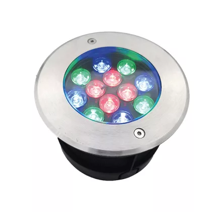 ELMARK 96UW12RGB LED UNDERWATER LIGHT 12W RGB, IP68 WITH REMOTE