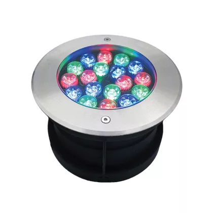 ELMARK 96UW18RGB LED UNDERWATER LIGHT 18W RGB, IP68 WITH REMOTE