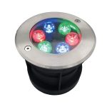   ELMARK 96UW6RGB LED UNDERWATER LIGHT 6W RGB, IP68 WITH REMOTE