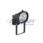   ELMARK 989008LED "Vega" LED fényvet, Epistar, 5.5W, R7S, 230V, 440lm, 4000K, fekete, 200x145x120mm, IP65, A++-A, 20000h