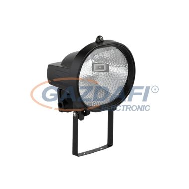 ELMARK 989011 "HVO" Halogén fényvet R7s, J118, 500W, 230V, fekete, IP44, E/A++-E