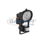   ELMARK 989018 "HVO/S" Halogén fényvet mozgásérzékelvel, R7s, J78, 150W, 230V, fekete, IP44, E/A++-E, 180°