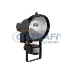   ELMARK 989020 "HVO/S" Halogén fényvet mozgásérzékelvel, R7s, J118, 500W, 230V, fekete, IP44, E/A++-E, 180°