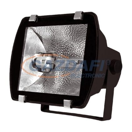   ELMARK 98ATSIM106 "Atlas" fényvet, MHL, 150W, Rx7s, 230V, fekete, 232x210x280x220x170mm, IP65, A++-C, 1.80A