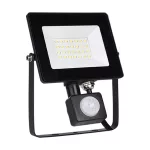   ELMARK 98HELIOS20SEN "Helios" fényvet mozgásérzékelvel, LED, 20W, 230V, 5500K, 1600lm, fekete, 134x35x109mm, IP65, A++-A, 15000h, 110°, max. 8m, 3s-1m, 2-1000lux