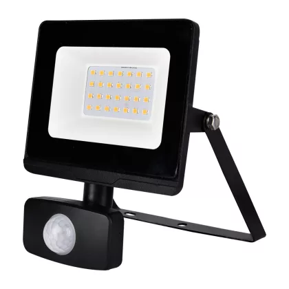   ELMARK 98OMEGA20SBLCW OMEGA20 LED FLOODLIGHT WITH SENSOR 20W 5500K IP65