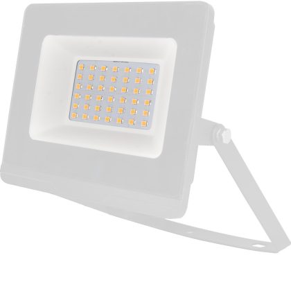   ELMARK 98OMEGA30WHWE OMEGA30 LED FLOODLIGHT 30W 4000K IP65+EM, WHITE