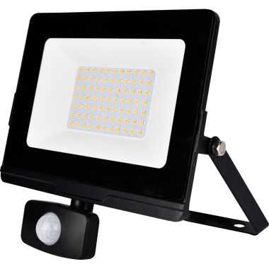 ELMARK 98OMEGA50SBLCWE OMEGA50 LED FLOODLIGHT WITH SEN. 50W 5500K IP65+EM