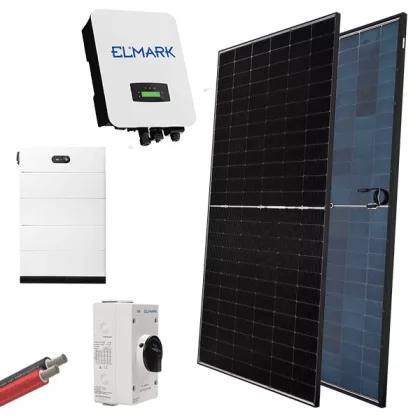 ELMARK 98SOL10003HM/7E HIBRID 3F NAPELEM RENDSZER 580W PANNAKKAL + INVERTER ELMARK 10kW + AKKU ELMARK 98SOL10003HM/7E HIBRID 3F NAPELEM RENDSZER 580W PANNAKKAL + INVERTER ELMARK 10kW + AKKU