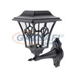   ELMARK 98SOL11128W LED szolár falikar 0.32W IP44 Ni-Mh AA 10lm Fém/üveg