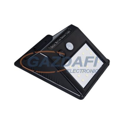   ELMARK 98SOL20 "SOL" LED szolár lámpa mozgásérzékelvel, 20LEDSMD, 150lm, fekete, IP44, 1200mAh, 3-5 méter